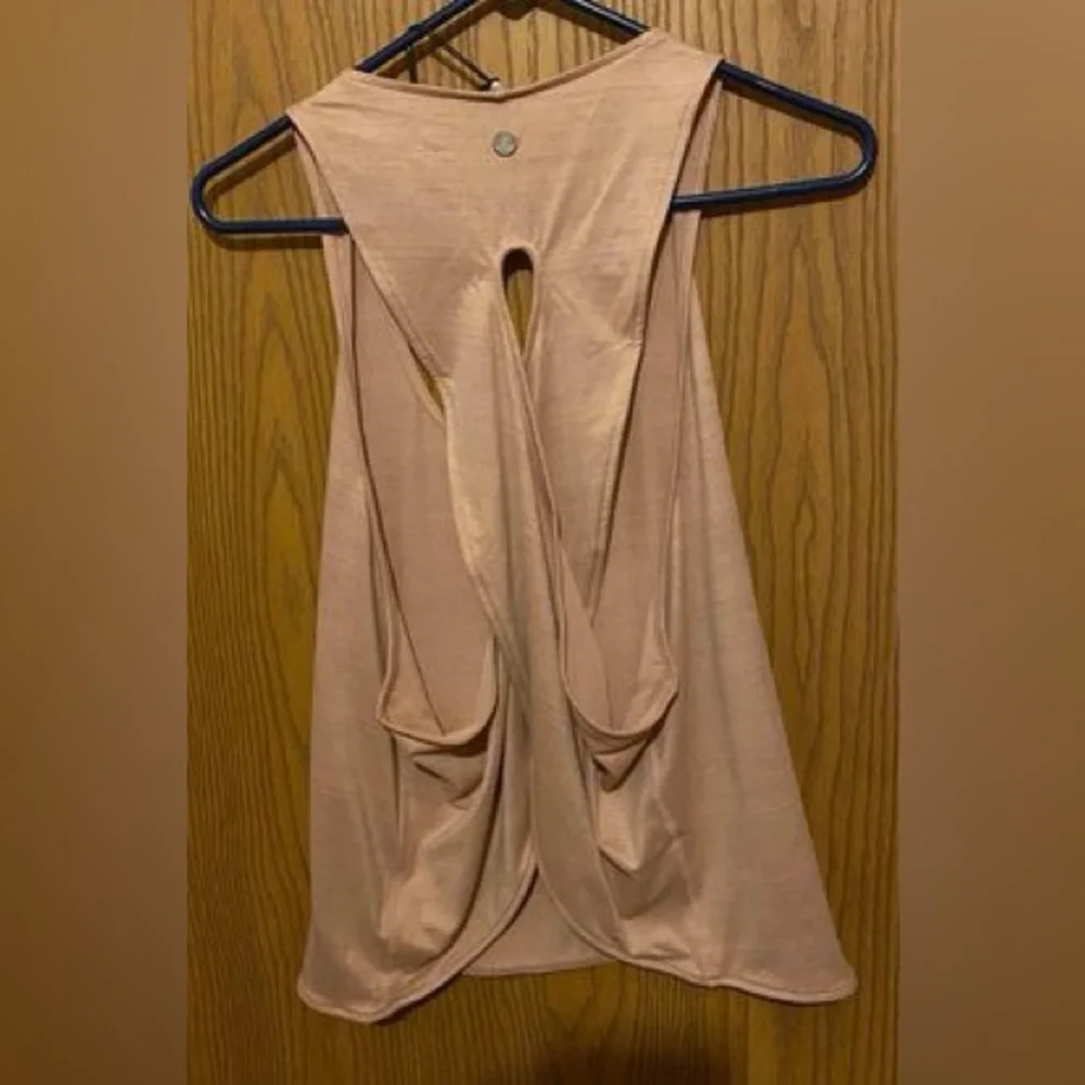 NWT! XL Prana Pale Pink criss cross tank top! Super cute and flattering! 😍❤️😍 - Picture 12 of 17